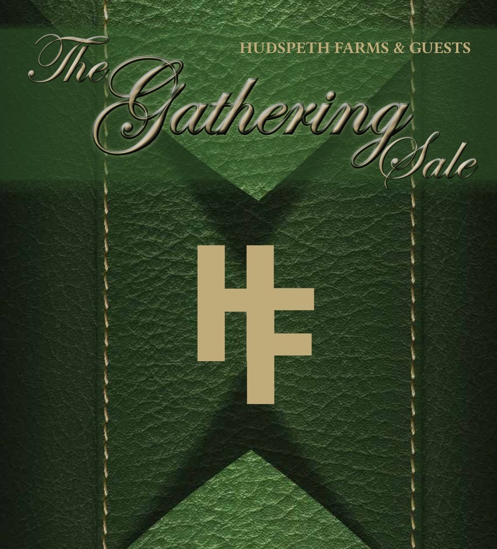 The Gathering — Hudspeth Farms production sale catalog cover